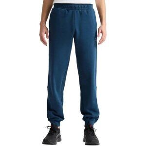 Puma Men's M Blue Joggers With Drawstring Waist & Logo Patch Cotton Blend K1261